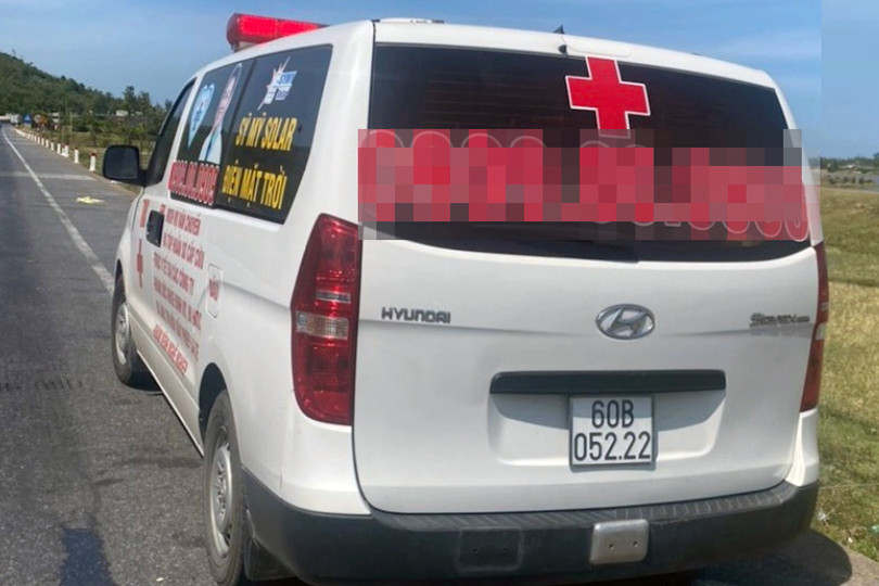 Thông tin về xe cứu thương chở người từ Đồng Nai về Hà Tĩnh