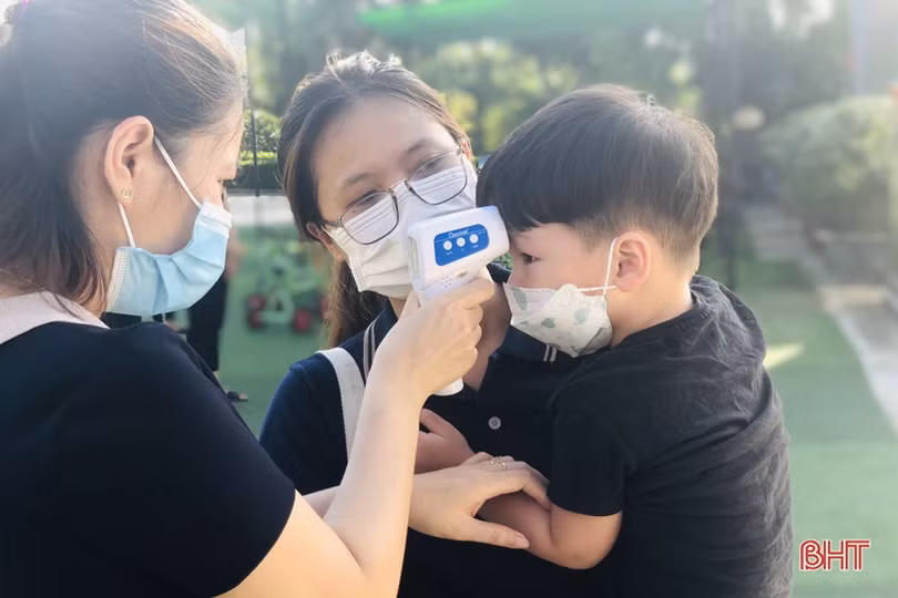Các trường mầm non tư thục Hà Tĩnh phòng dịch kỹ lưỡng, đón học sinh quay trở lại