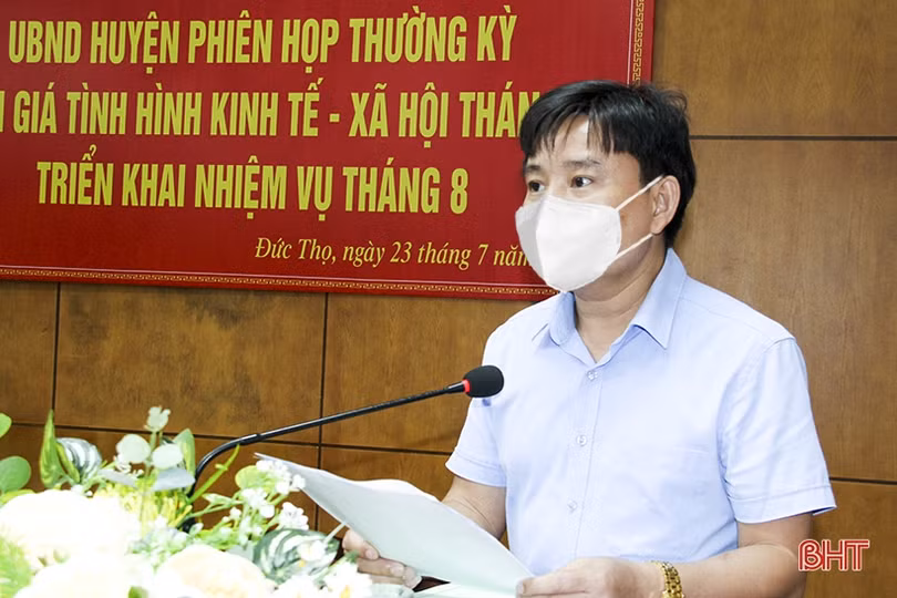 Đức Thọ thống nhất phương án đón công dân từ các tỉnh phía Nam về quê