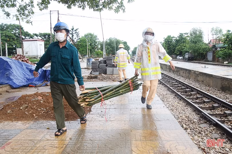 2 ga tàu ở Hà Tĩnh hoàn tất việc chuẩn bị để đón công dân hồi hương