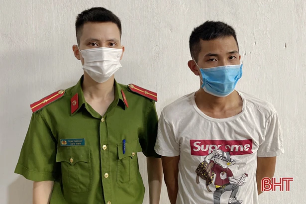 Tàng trữ trái phép chất ma túy, 2 đối tượng bị Công an Nghi Xuân bắt