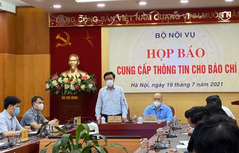 Bộ Nội vụ chưa đề xuất xem xét sáp nhập đơn vị hành chính cấp tỉnh