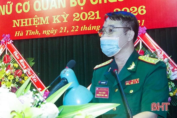 Tiếp tục nâng cao hiệu quả hoạt động của Hội Phụ nữ cơ quan Bộ CHQS Hà Tĩnh