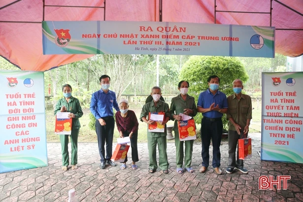 Tuổi trẻ Hà Tĩnh đồng loạt hưởng ứng “Ngày chủ nhật xanh” toàn quốc năm 2021