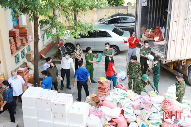 Hương Sơn tiếp tục chung tay hướng về đồng bào miền Nam