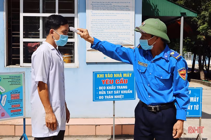 Doanh nghiệp Hà Tĩnh duy trì sản xuất trong điều kiện phòng dịch nghiêm ngặt