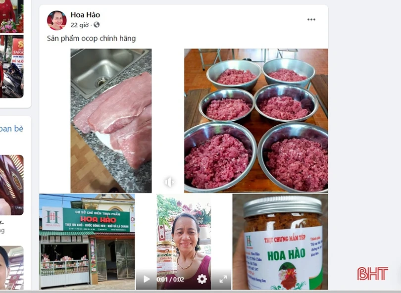 Chuyển đổi số trong phát triển sản phẩm OCOP ở Hương Sơn