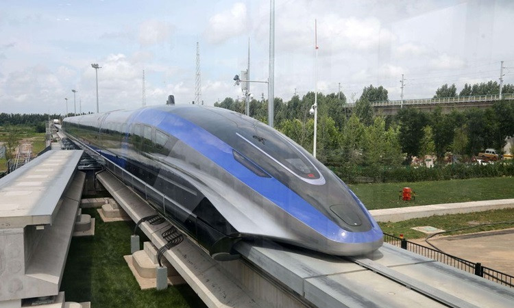Trung Quốc trình làng tàu đệm từ tốc độ 600 km/h