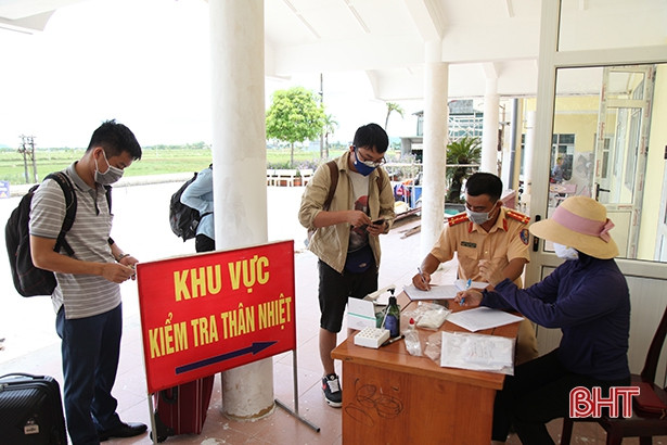 Hà Tĩnh hướng dẫn công tác phòng dịch Covid-19 khi tiếp nhận người từ miền Nam trở về ảnh 1 Hà Tĩnh hướng dẫn công tác phòng dịch Covid-19 khi tiếp nhận người từ miền Nam trở về