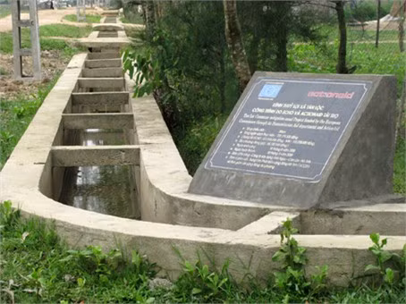 Các công trình thủy lợi được xây dựng từ nguồn ODA, NGO đang phát huy hiệu quả