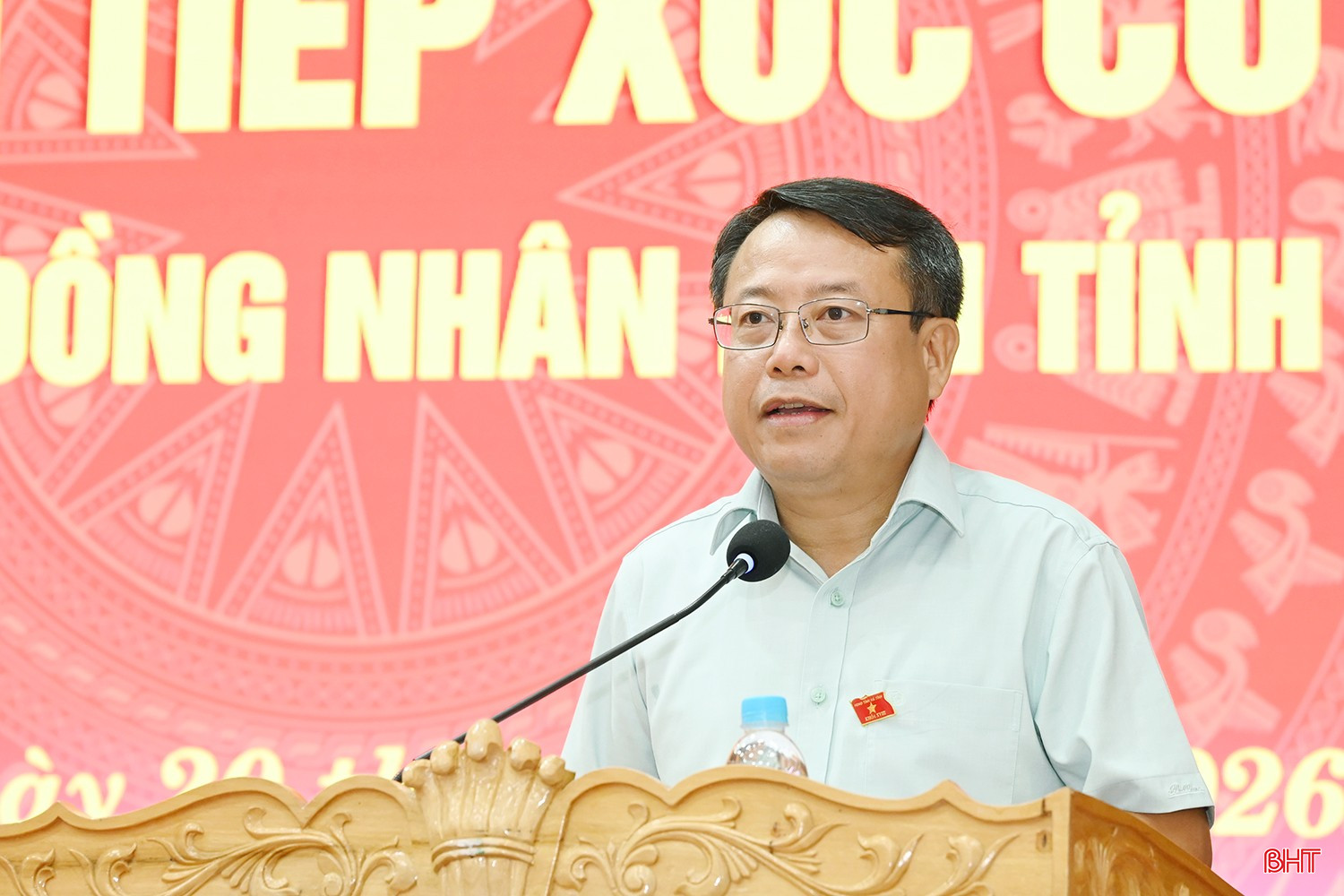 Ông Dương Tất Thắng - Ủy viên BTV Tỉnh ủy, Phó Chủ tịch Thường trực HĐND tỉnh phát biểu tại hội nghị.