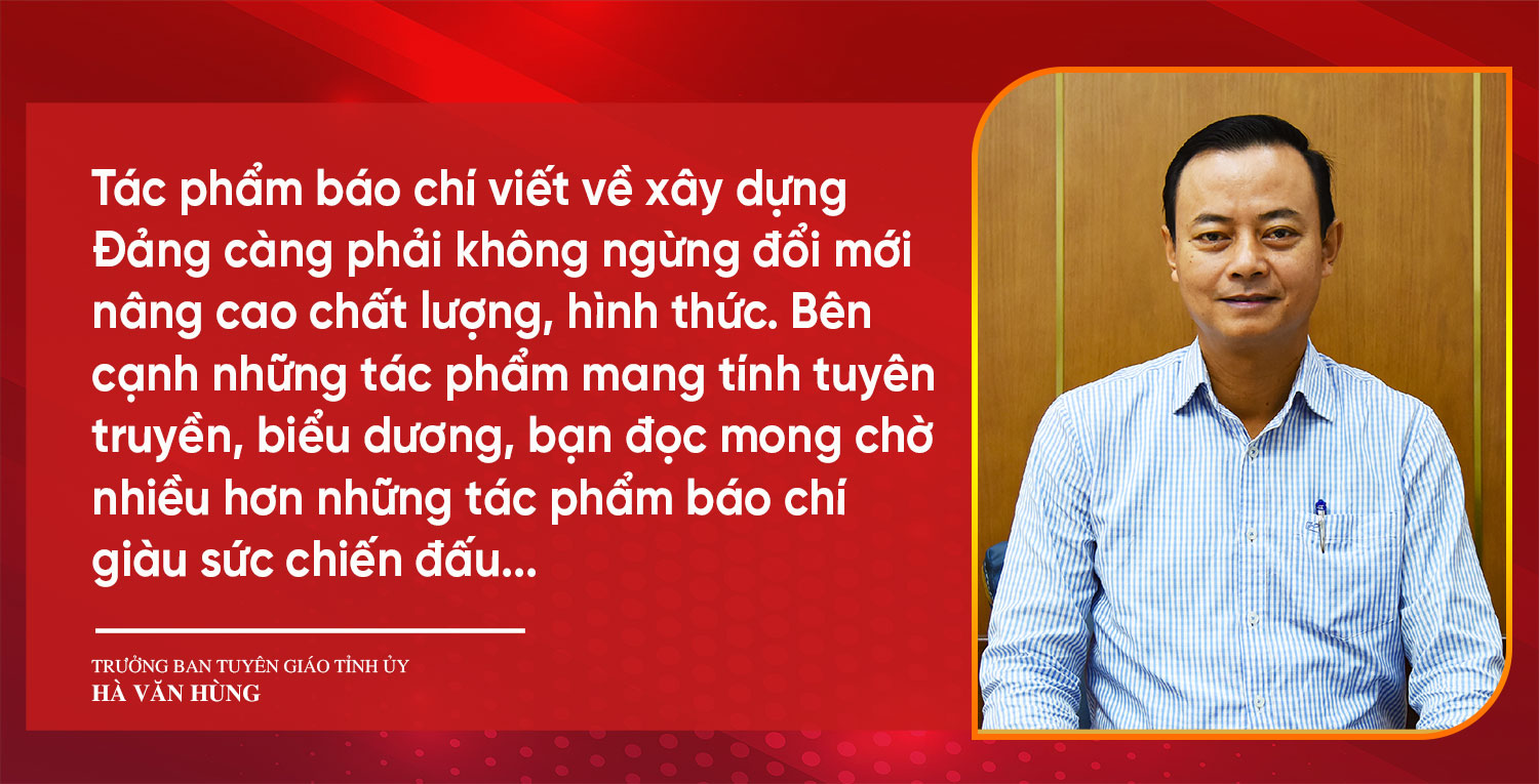 Phát huy trách nhiệm người làm báo về tuyên truyền xây dựng Đảng