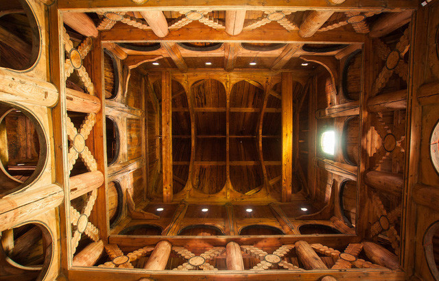 ky la nha tho bang go khong dung dinh ton tai suot hon 800 nam