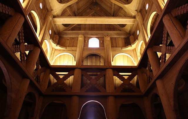 ky la nha tho bang go khong dung dinh ton tai suot hon 800 nam