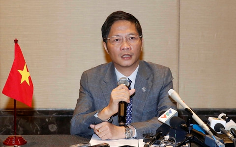 Bộ trưởng Công thương Trần Tuấn Anh. apec van giu vung vi the dau tau kinh te cua chau a thai binh duong