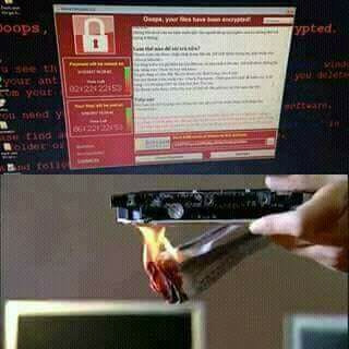 ma doc wannacry tro thanh nan nhan cua dan che anh tren mang