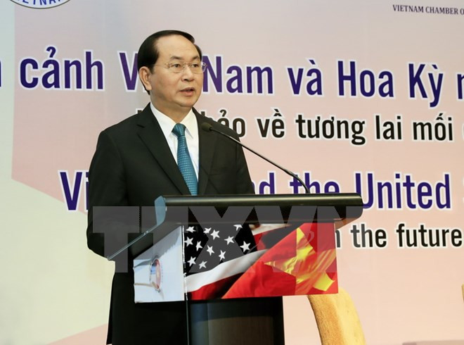 "Hợp tác phát triển là một động lực của quan hệ Việt Nam - Hoa Kỳ" ảnh 1 hop tac phat trien la mot dong luc cua quan he viet nam hoa ky
