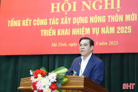 Xác định tỉnh hoàn thành xây dựng nông thôn mới là nhiệm vụ trọng tâm năm 2025