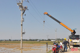 Điện lực Hà Tĩnh quản lý 29 dự án, tổng mức đầu tư hơn 291 tỷ đồng