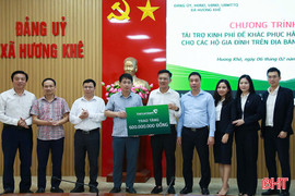 Vietcombank dành hơn 1,6 tỷ đồng tặng quà Tết tại Hà Tĩnh