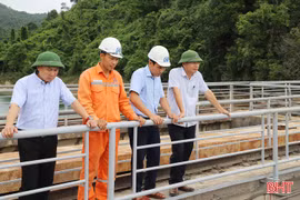 Nhà máy Thủy điện Hố Hô diễn tập phòng chống thiên tai và tìm kiếm cứu nạn