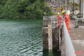 Các nhà máy thủy điện ở Hà Tĩnh tăng công suất vận hành