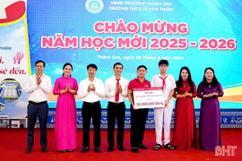 Agribank Chi nhánh Hà Tĩnh II đồng hành cùng năm học mới