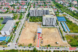 Phối cảnh dự án thí điểm nhà ở xã hội giai đoạn II tại phường Thành Sen.