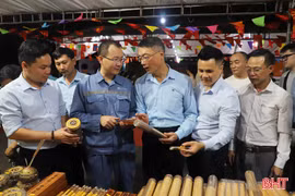 Kết nối đưa sản phẩm OCOP vào tiêu thụ tại Formosa Hà Tĩnh