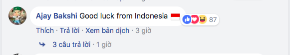 Dân mạng Hàn Quốc, Nhật Bản... liên tục bình luận cổ vũ U23 Việt Nam ảnh 3 dan mang han quoc nhat ban lien tuc binh luan co vu u23 viet nam