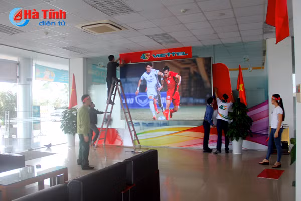 check in cac diem man hinh lon xem chung ket u23 chau a o ha tinh