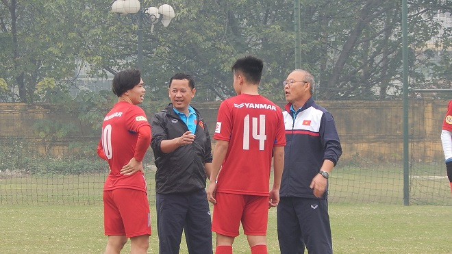 hlv park hang seo cau thu u23 viet nam nao cung muon dang len da nhu barca
