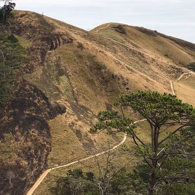 me man voi mua co chay o cung duong trekking dep nhat viet nam