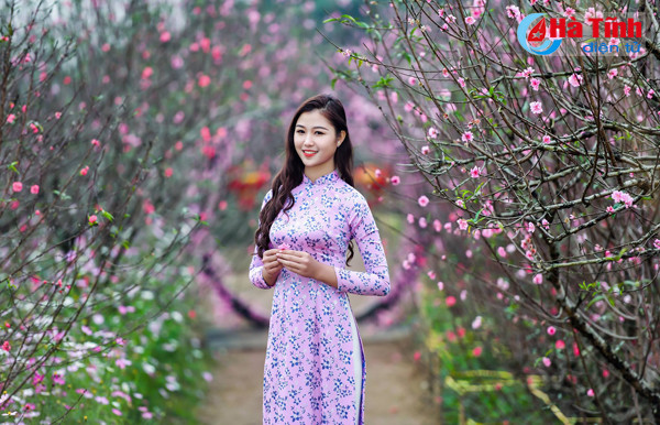 nu sinh ha tinh top 15 hoa hau dai duong duyen dang voi ao dai don tet