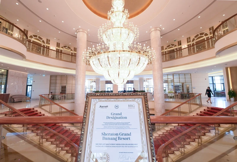 khu nghi duong dau tien tai dong nam a dat chuan sheraton grand resort