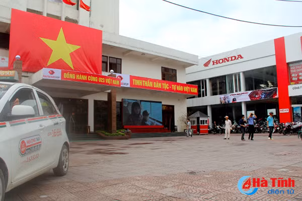 check in cac diem man hinh lon xem chung ket u23 chau a o ha tinh