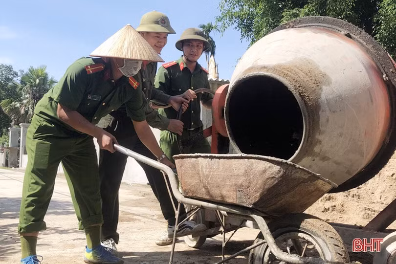 “60 ngày cao điểm xây dựng nông thôn mới” ở huyện miền núi Hà Tĩnh