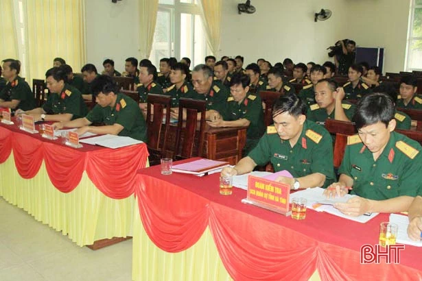 Nghi Xuân thực hiện tốt 5 nhiệm vụ quân sự - quốc phòng