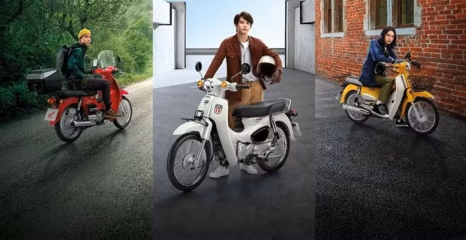 Ảnh chi tiết Honda Super Cub mới, mang động cơ thông minh