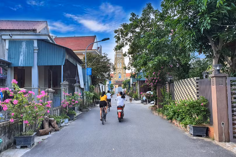 Kỳ Châu đẹp hơn khi tiến gần xã nông thôn mới nâng cao