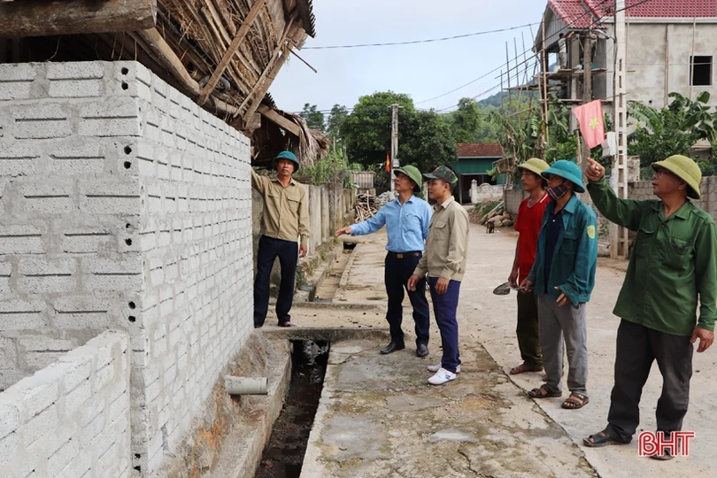 “60 ngày cao điểm xây dựng nông thôn mới” ở huyện miền núi Hà Tĩnh