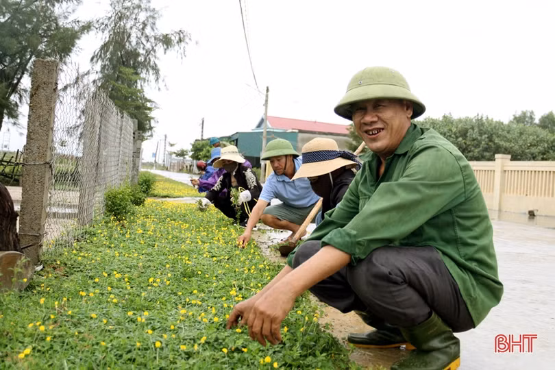 “60 ngày cao điểm xây dựng nông thôn mới” ở xã biển Kỳ Anh