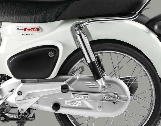 Ảnh chi tiết Honda Super Cub mới, mang động cơ thông minh