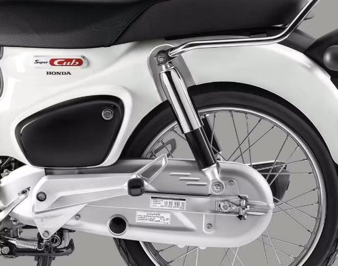 Ảnh chi tiết Honda Super Cub mới, mang động cơ thông minh