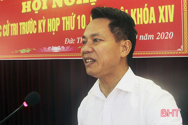 Cử tri Đức Thọ kiến nghị xây nhà máy xử lý rác thải khu vực phía Bắc Hà Tĩnh