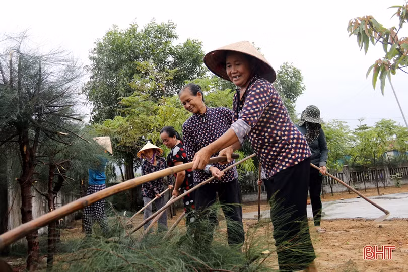 “60 ngày cao điểm xây dựng nông thôn mới” ở xã biển Kỳ Anh