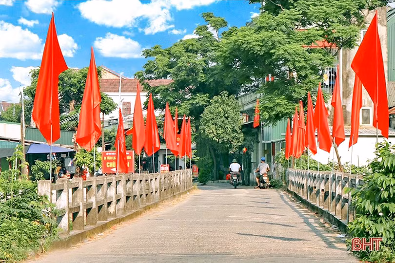 Kỳ Châu đẹp hơn khi tiến gần xã nông thôn mới nâng cao