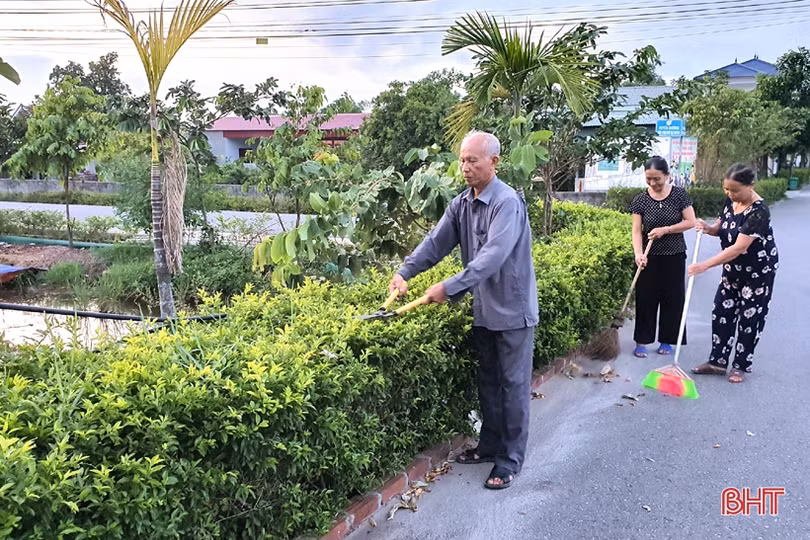 Kỳ Châu đẹp hơn khi tiến gần xã nông thôn mới nâng cao