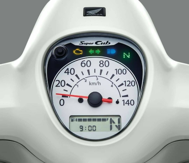 Ảnh chi tiết Honda Super Cub mới, mang động cơ thông minh