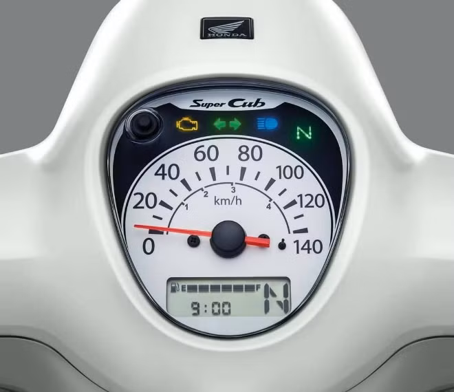 Ảnh chi tiết Honda Super Cub mới, mang động cơ thông minh